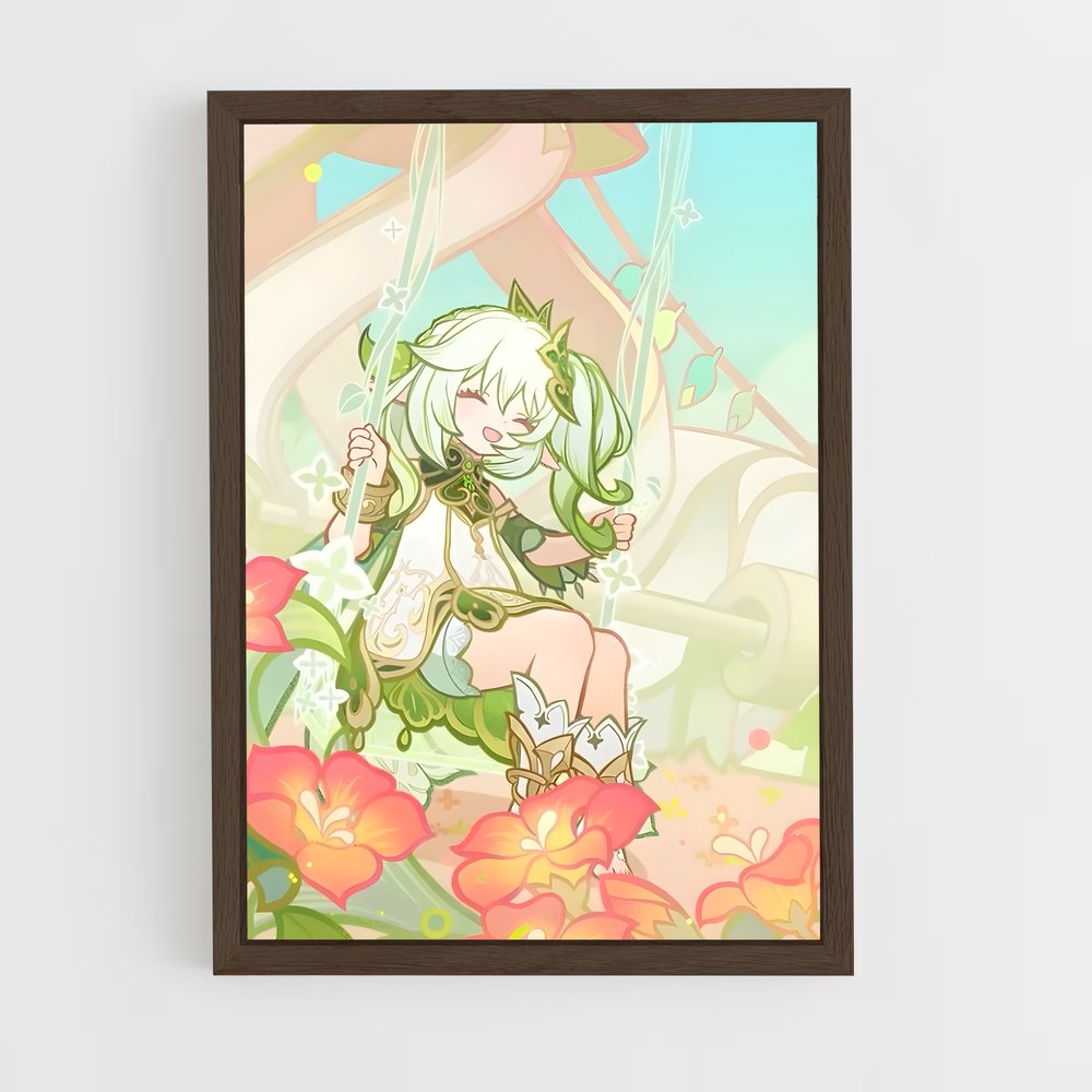 Poster Fleur du Destin – affiche Genshin impact (vue 5)